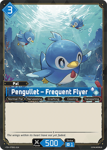 Image for Pengullet – Frequent Flyer (ETD01-014) (ETD01) - Palworld Official Card Game