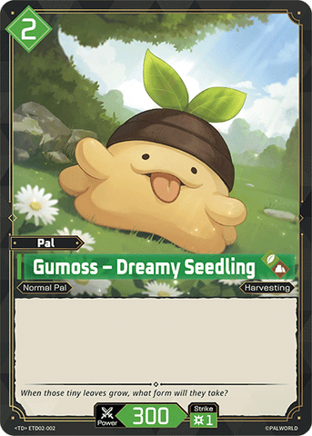 Image for Gumoss – Dreamy Seedling (ETD02-002) (ETD02) - Palworld Official Card Game