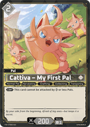 Image for Cattiva – My First Pal (ETD02-023) (ETD02) - Palworld Official Card Game