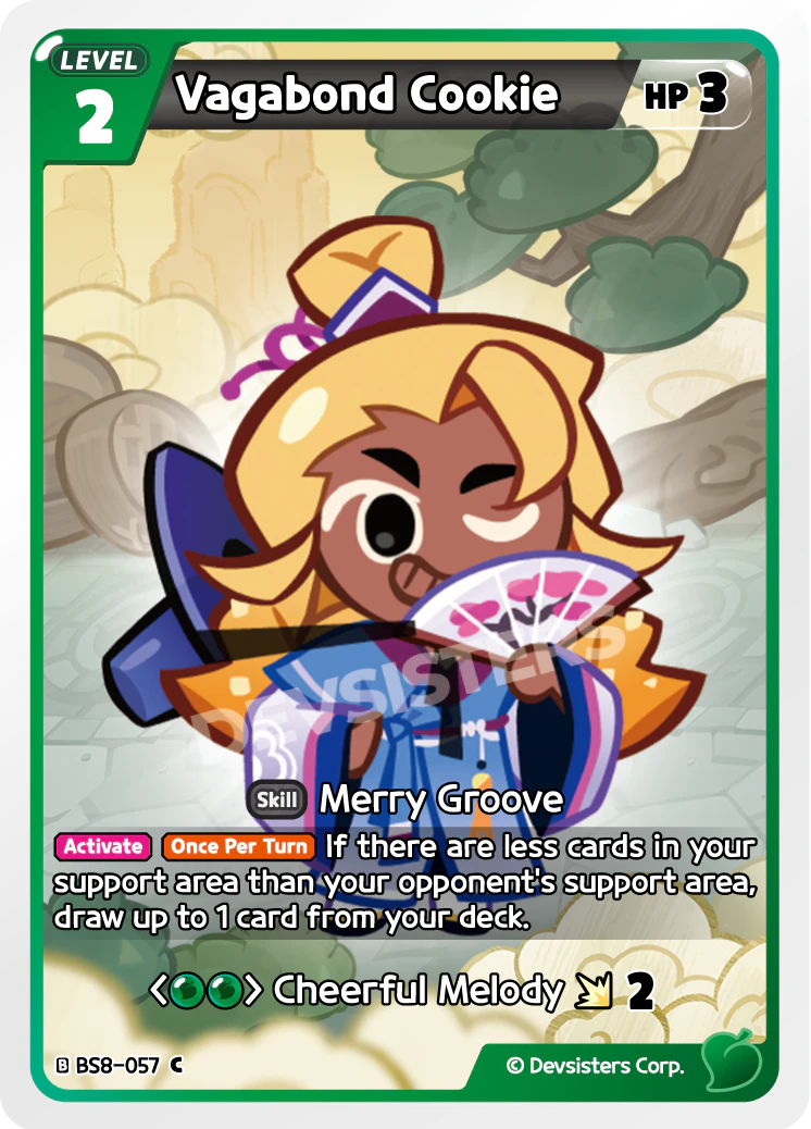 Image for Vagabond Cookie (BS8-057) (BS8) - CookieRun: Braverse TCG