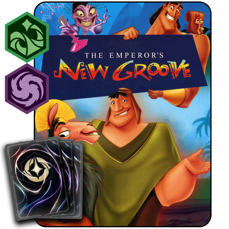 LORCANA THEME STARTERS: EMPERORS NEW GROOVE(AMETHYST/EMERALD)