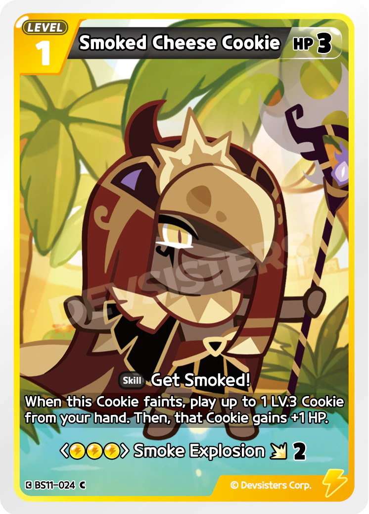 Image for Smoked Cheese Cookie (BS11-024) (BS11) - CookieRun: Braverse TCG
