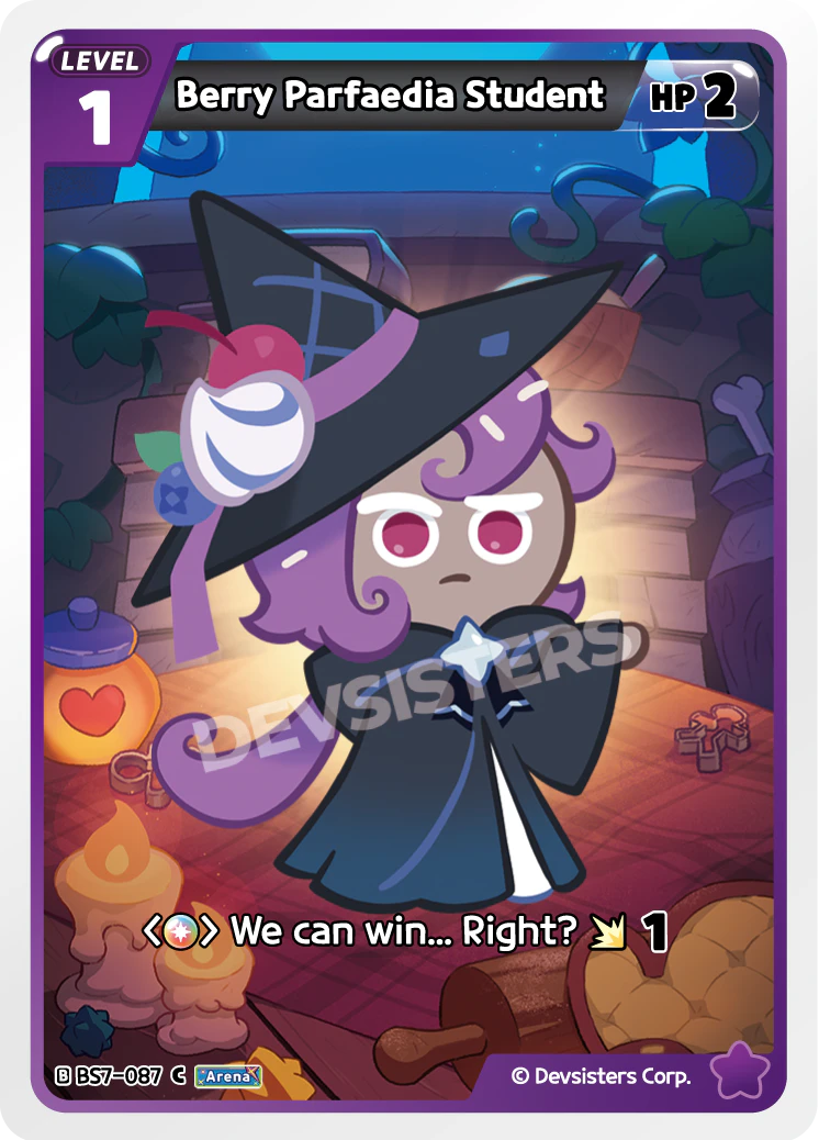Image for Berry Parfaedia Student (BS7-087) (BS7) - CookieRun: Braverse TCG