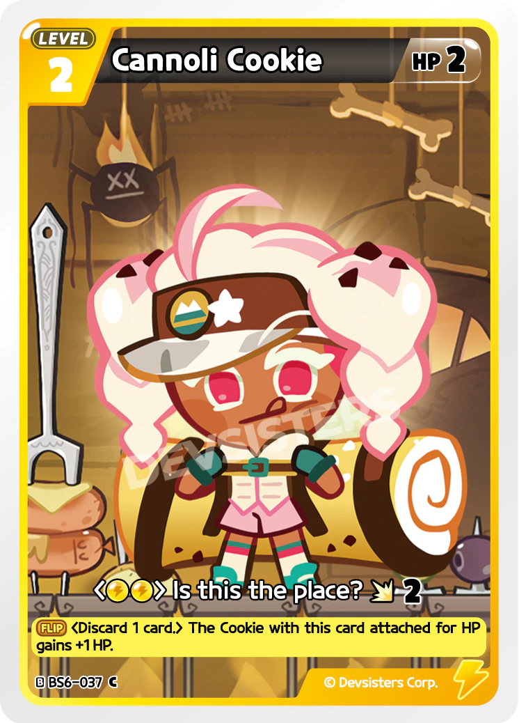 Image for Cannoli Cookie (BS6-037) (BS6) - CookieRun: Braverse TCG