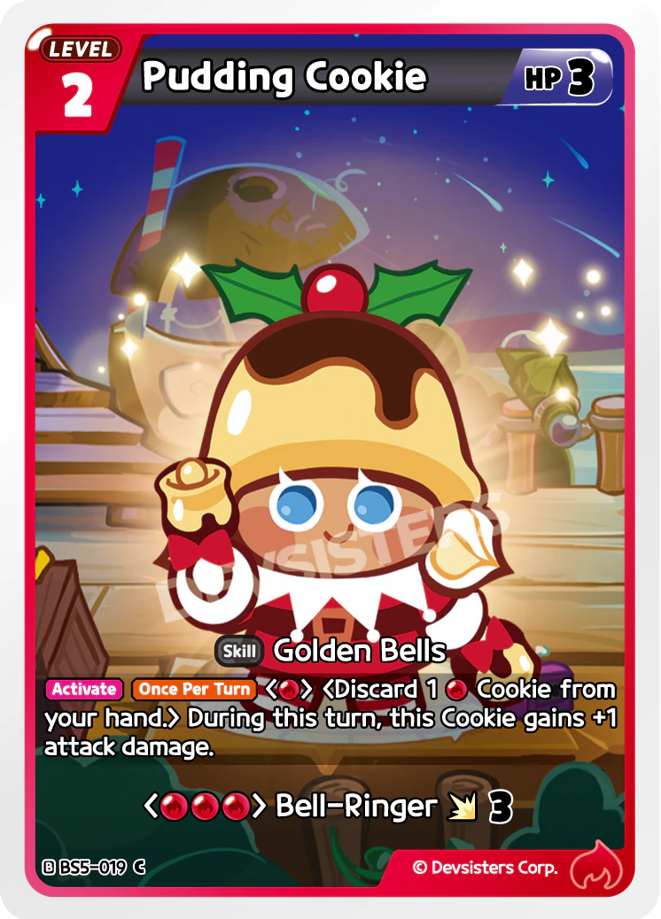 Image for Pudding Cookie (BS5-019) (BS5) - CookieRun: Braverse TCG