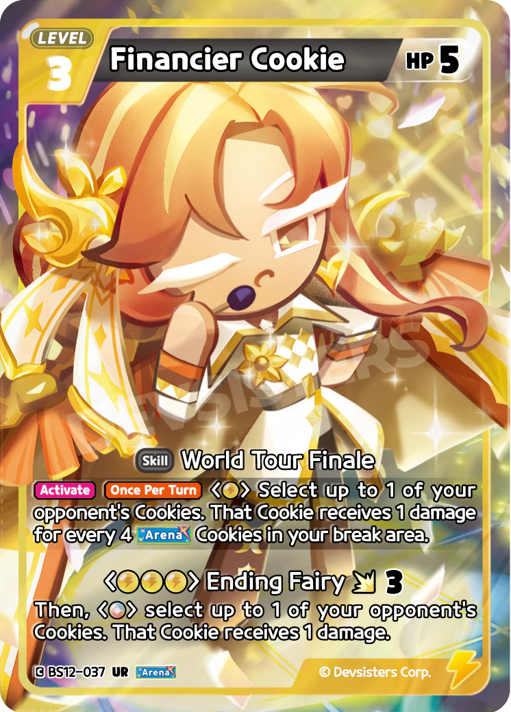 Image for Financier Cookie (BS12-037) (BS12) - CookieRun: Braverse TCG