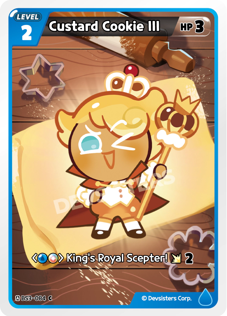 Image for Custard Cookie III (BS3-084) (BS3) - CookieRun: Braverse TCG
