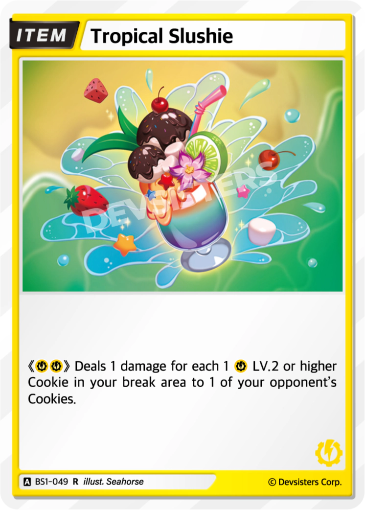 Image for Tropical Slushie (BS1-049) (BS1) - CookieRun: Braverse TCG
