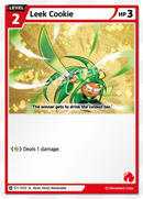 Image for Leek Cookie (ST1-005) (ST1) - CookieRun: Braverse TCG