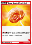 Image for Sugar-Coated Snail Shell (ST1-018) (ST1) - CookieRun: Braverse TCG