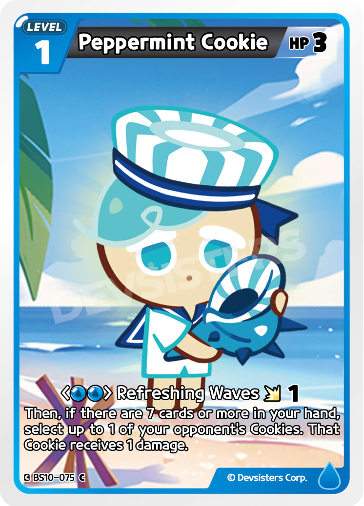 Image for Peppermint Cookie (BS10-075) (BS10) - CookieRun: Braverse TCG