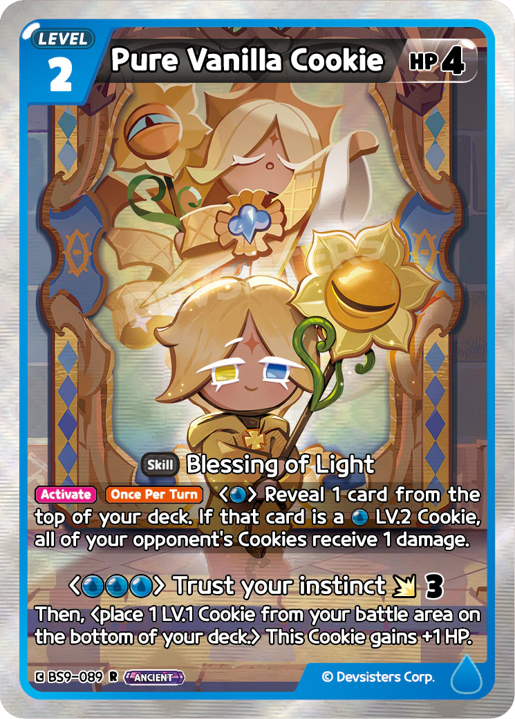 Image for Pure Vanilla Cookie (BS9-089) (BS9) - CookieRun: Braverse TCG