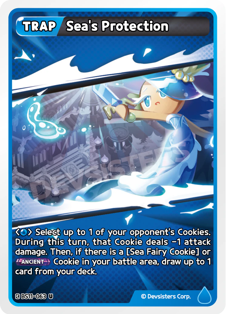 Image for Sea's Protection (BS11-063) (BS11) - CookieRun: Braverse TCG