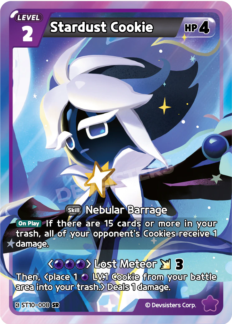 Image for Stardust Cookie (ST10-008) (ST10) - CookieRun: Braverse TCG
