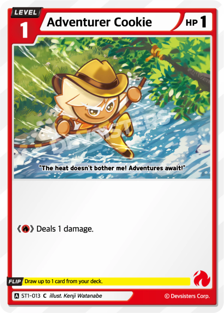 Image for Adventurer Cookie (ST1-013) (ST1) - CookieRun: Braverse TCG