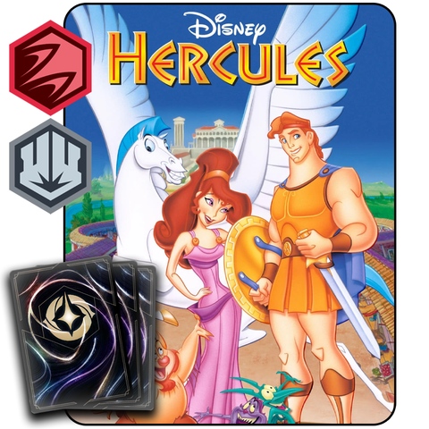 LORCANA THEME STARTERS: HERCULES (STEEL/RUBY)