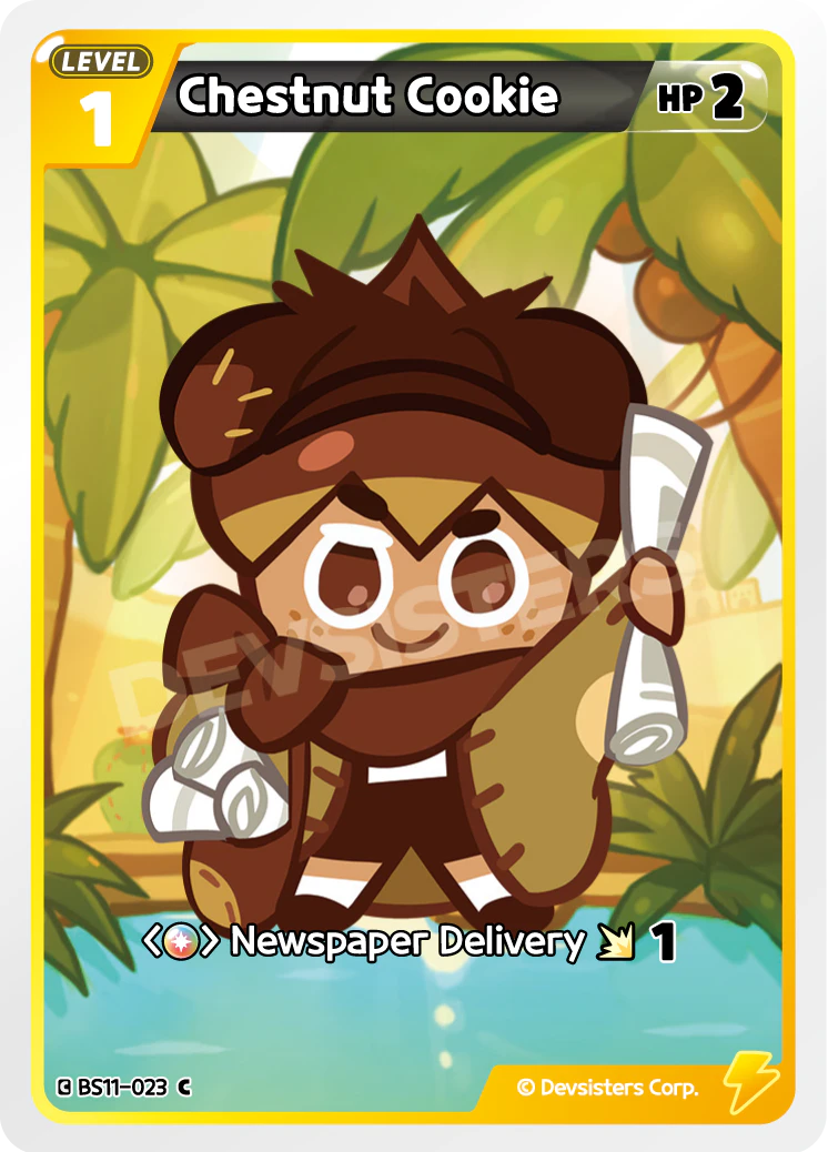Image for Chestnut Cookie (BS11-023) (BS11) - CookieRun: Braverse TCG