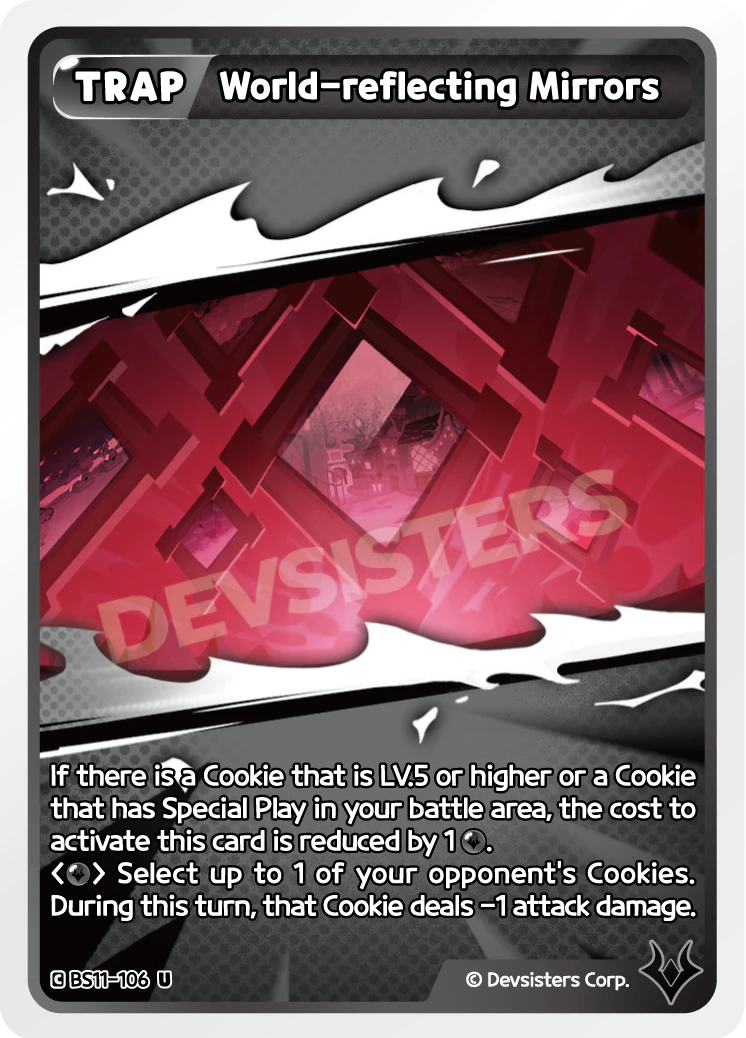 Image for World-reflecting Mirrors (BS11-106) (BS11) - CookieRun: Braverse TCG