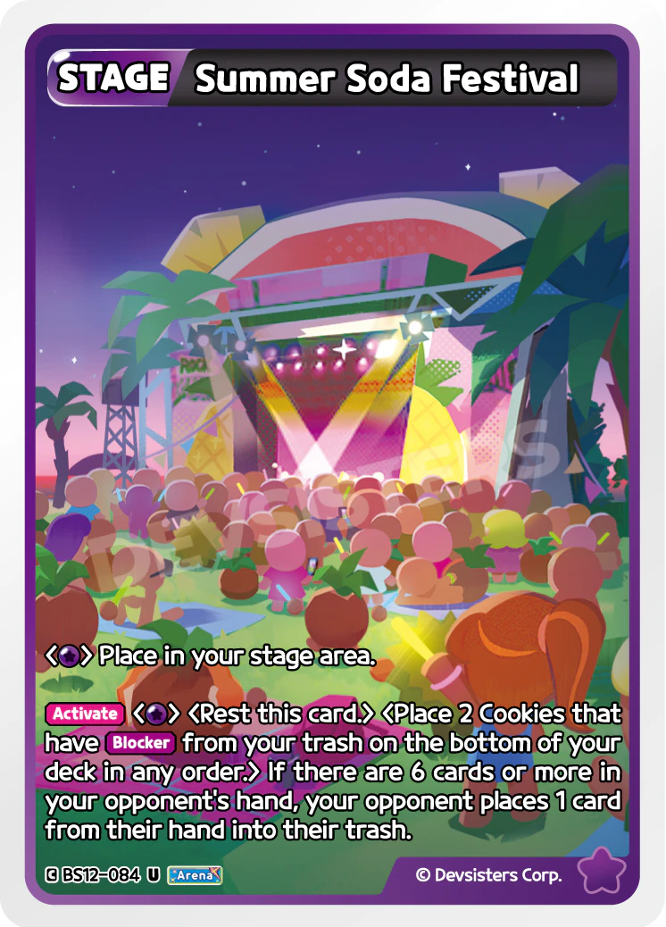 Image for Summer Soda Festival (BS12-084) (BS12) - CookieRun: Braverse TCG