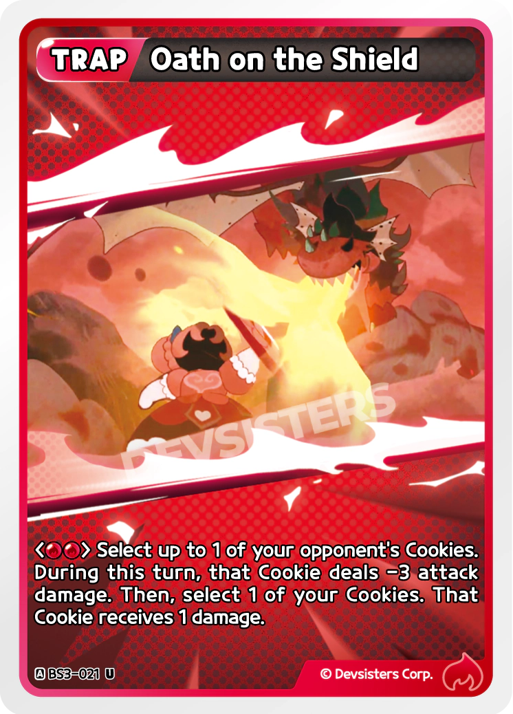 Image for Oath on the Shield (BS3-021) (BS3) - CookieRun: Braverse TCG