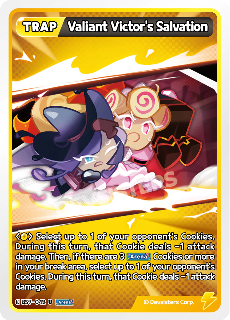 Image for Valiant Victor's Salvation (BS7-042) (BS7) - CookieRun: Braverse TCG
