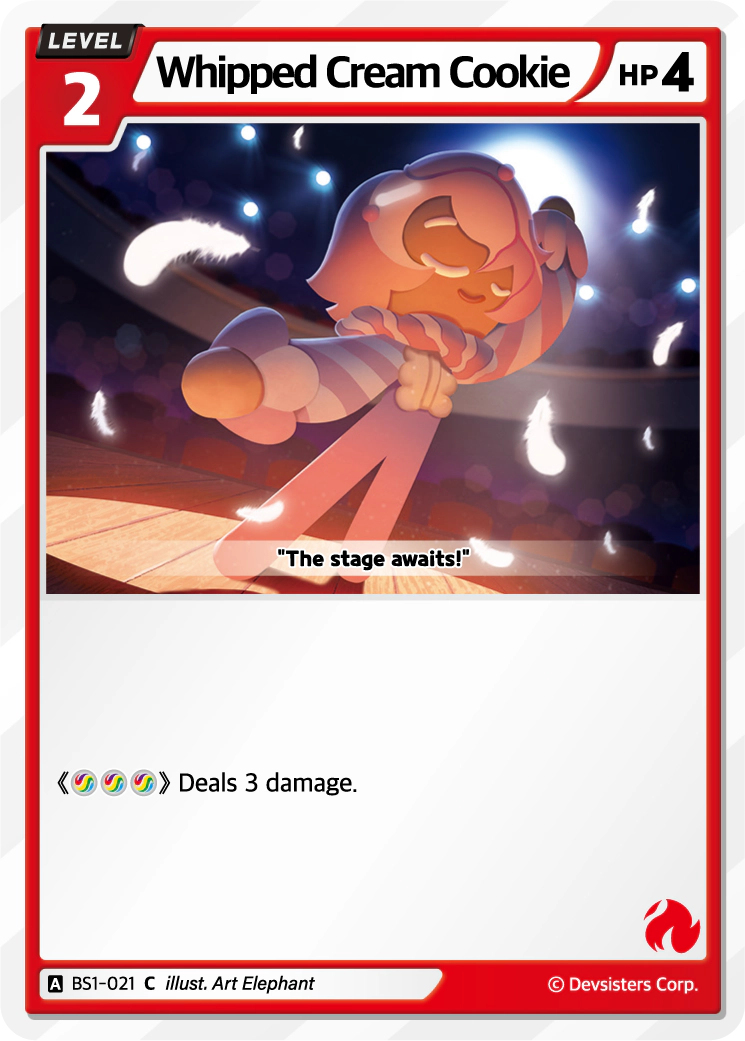 Image for Whipped Cream Cookie (BS1-021) (BS1) - CookieRun: Braverse TCG