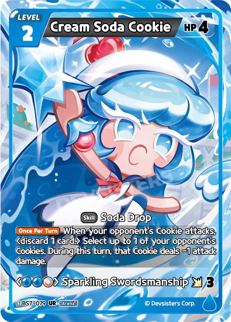 Image for Cream Soda Cookie (BS7-079) (BS7) - CookieRun: Braverse TCG