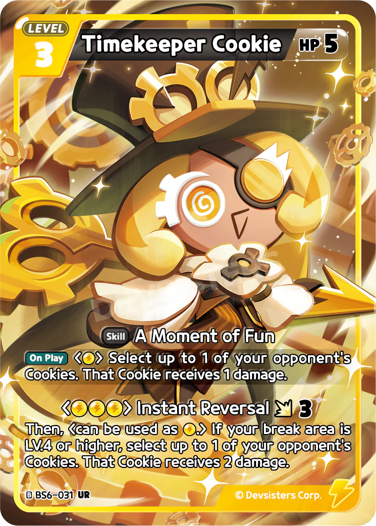 Image for Timekeeper Cookie (BS6-031) (BS6) - CookieRun: Braverse TCG