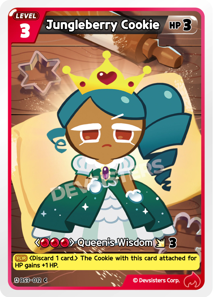 Image for Jungleberry Cookie (BS3-012) (BS3) - CookieRun: Braverse TCG