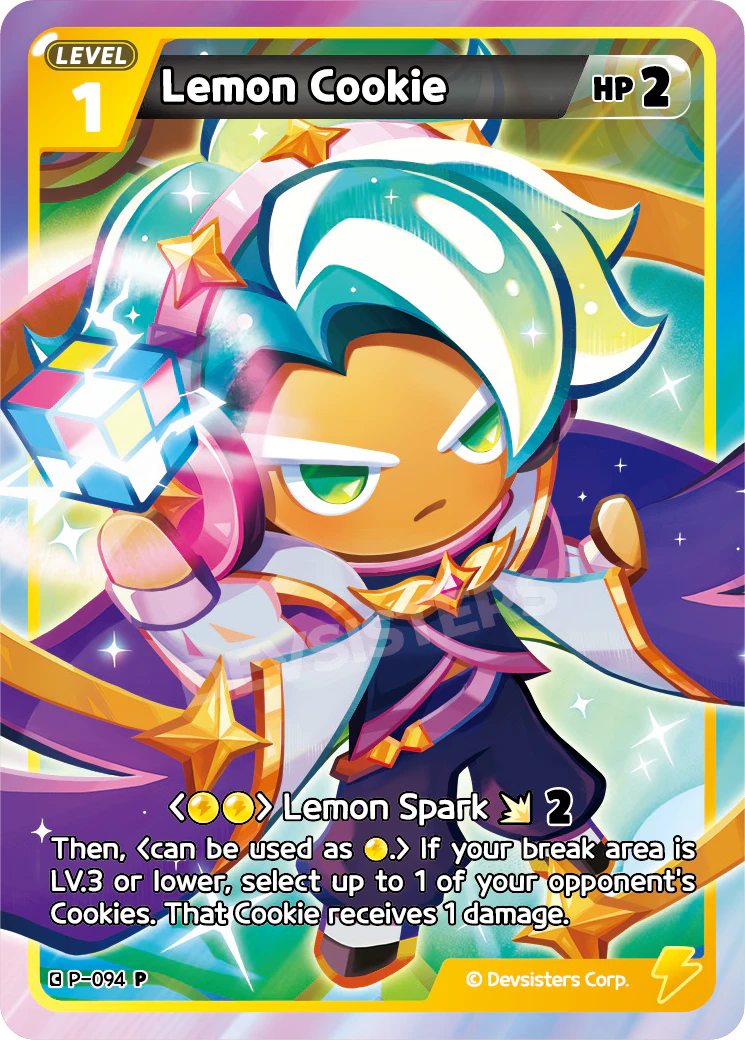 Image for Lemon Cookie (P-094) (P) - CookieRun: Braverse TCG
