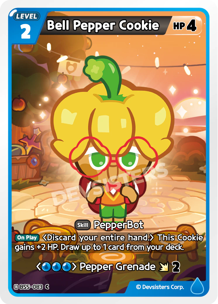 Image for Bell Pepper Cookie (BS5-083) (BS5) - CookieRun: Braverse TCG