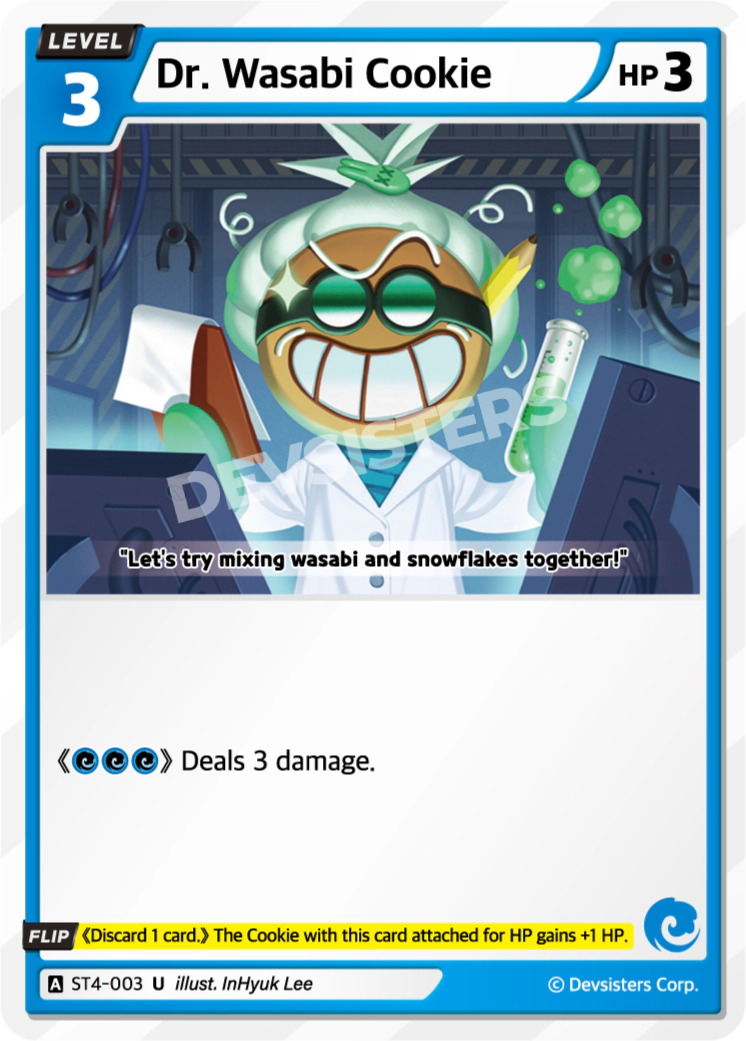 Image for Dr. Wasabi Cookie (ST4-003) (ST4) - CookieRun: Braverse TCG