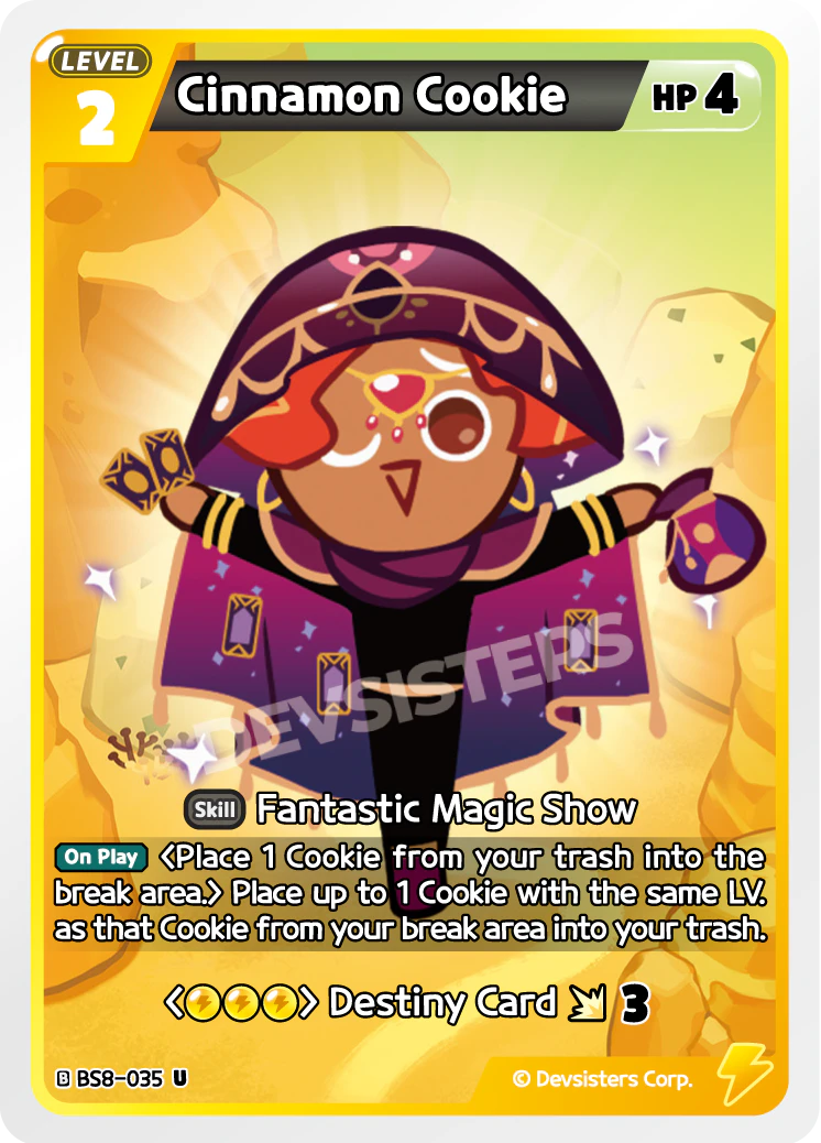 Image for Cinnamon Cookie (BS8-035) (BS8) - CookieRun: Braverse TCG