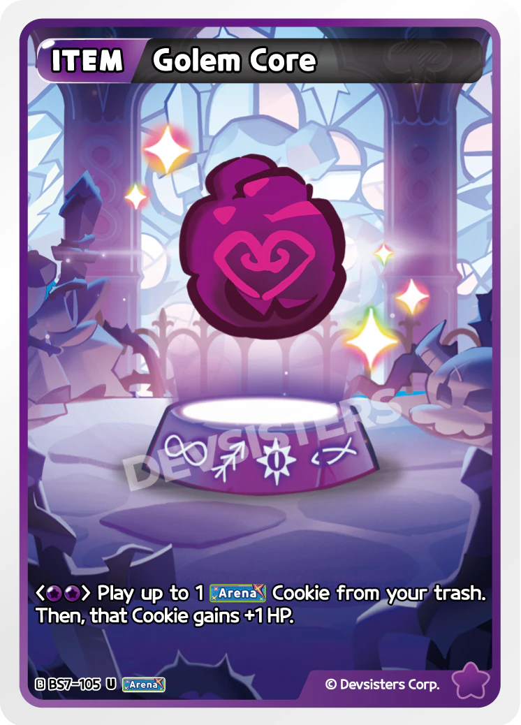 Image for Golem Core (BS7-105) (BS7) - CookieRun: Braverse TCG