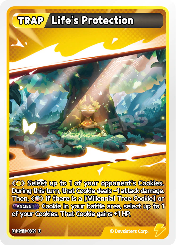 Image for Life's Protection (BS11-029) (BS11) - CookieRun: Braverse TCG