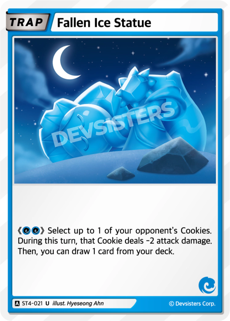 Image for Fallen Ice Statue (ST4-021) (ST4) - CookieRun: Braverse TCG
