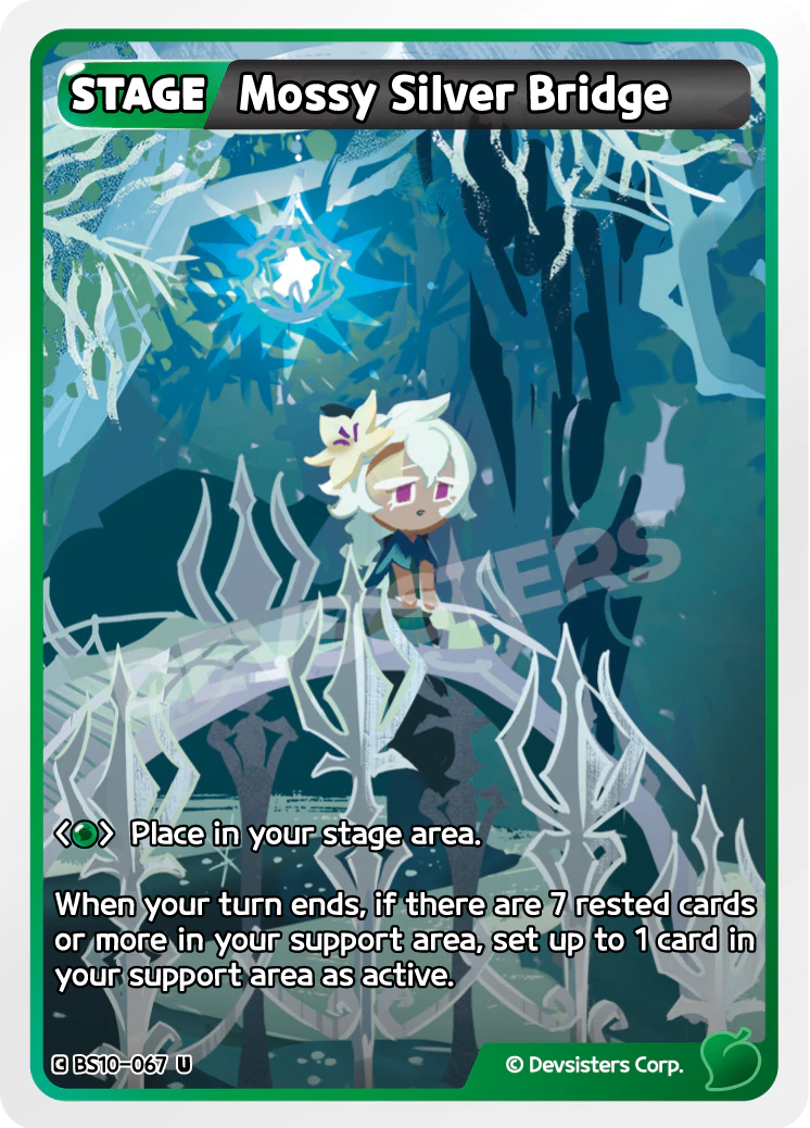 Image for Mossy Silver Bridge (BS10-067) (BS10) - CookieRun: Braverse TCG