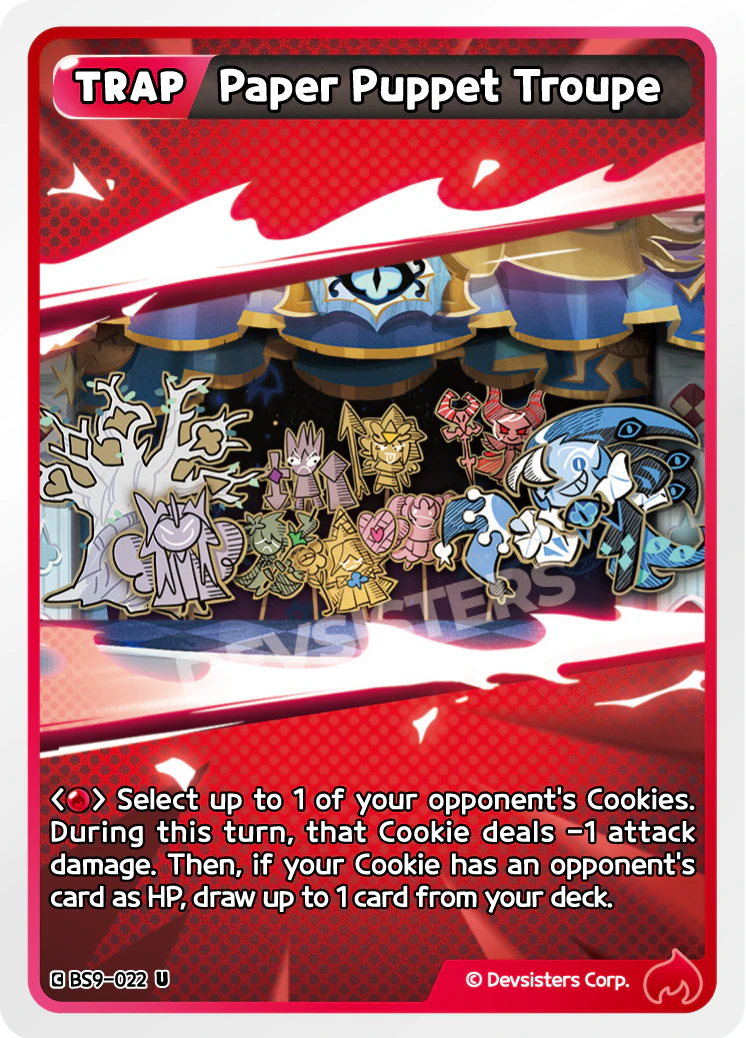 Image for Paper Puppet Troupe (BS9-022) (BS9) - CookieRun: Braverse TCG