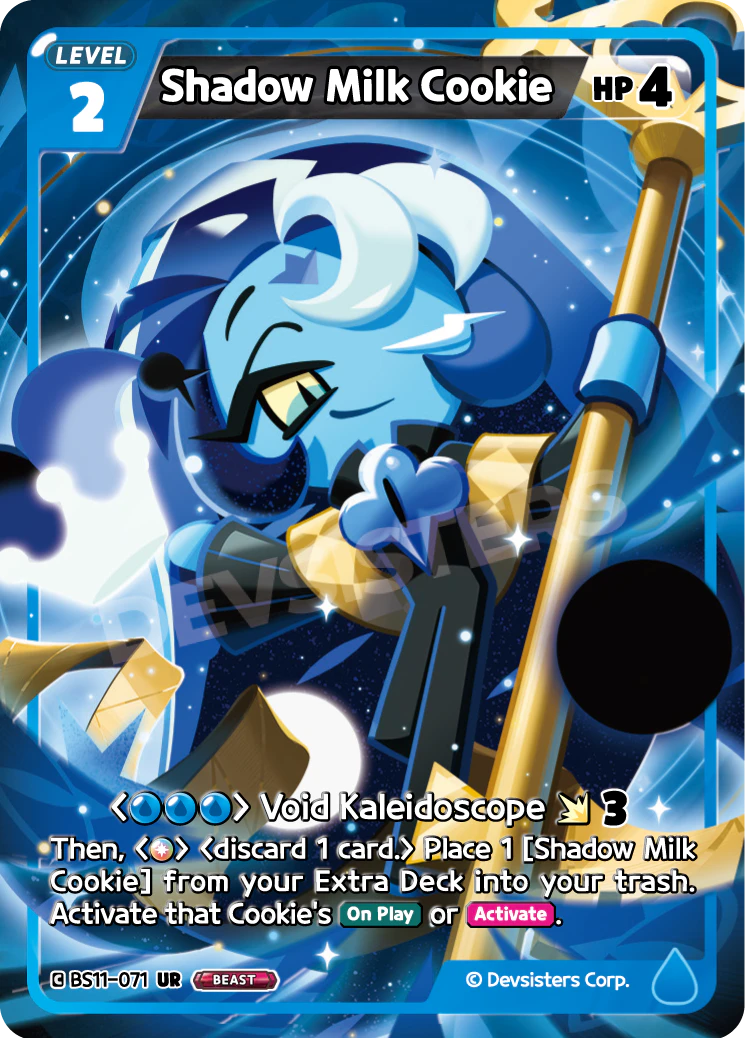 Image for Shadow Milk Cookie (BS11-071) (BS11) - CookieRun: Braverse TCG