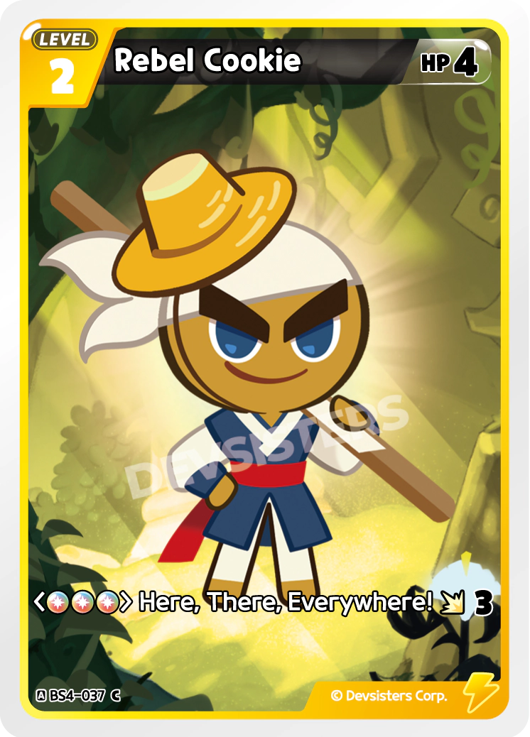 Image for Rebel Cookie (BS4-037) (BS4) - CookieRun: Braverse TCG