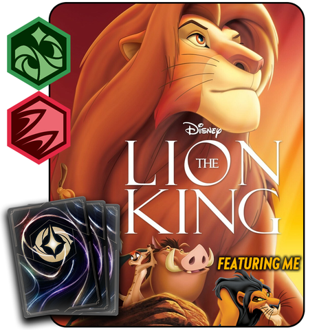 LORCANA THEME STARTERS: LION KING (RUBY/EMERALD)