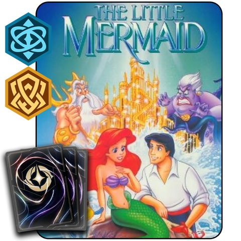LORCANA THEME STARTERS: LITTLE MERMAID (SAPPHIRE/AMBER)