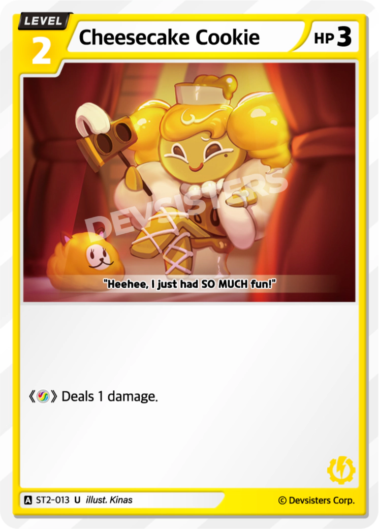 Image for Cheesecake Cookie (ST2-013) (ST2) - CookieRun: Braverse TCG