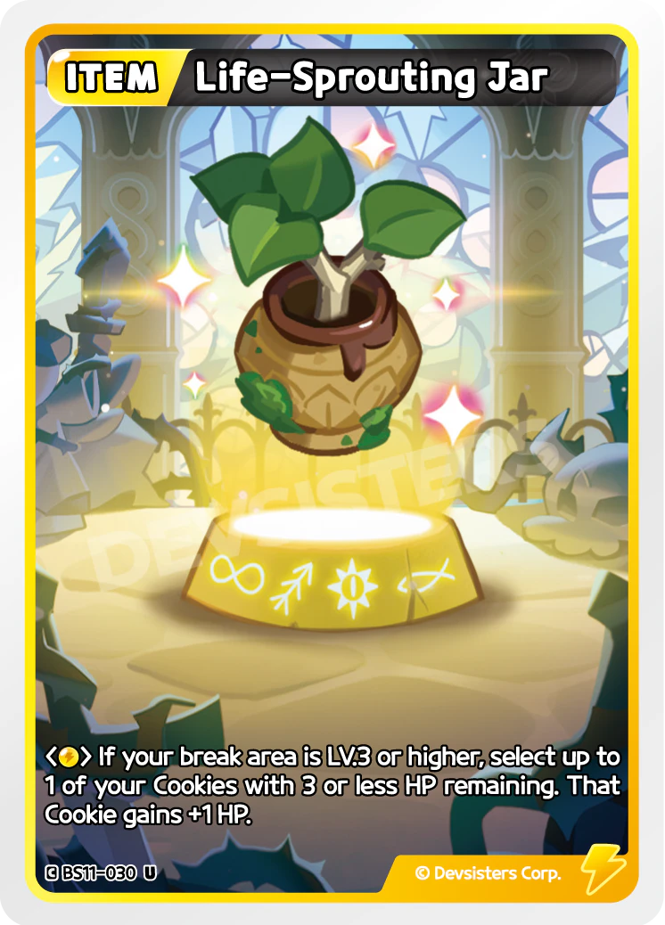 Image for Life-Sprouting Jar (BS11-030) (BS11) - CookieRun: Braverse TCG