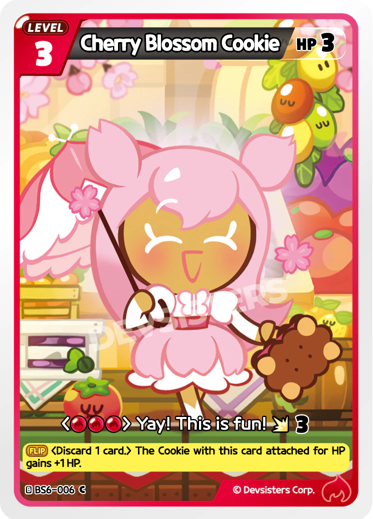 Image for Cherry Blossom Cookie (BS6-006) (BS6) - CookieRun: Braverse TCG