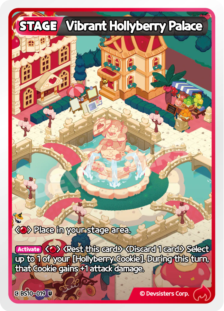 Image for Vibrant Hollyberry Palace (BS10-019) (BS10) - CookieRun: Braverse TCG