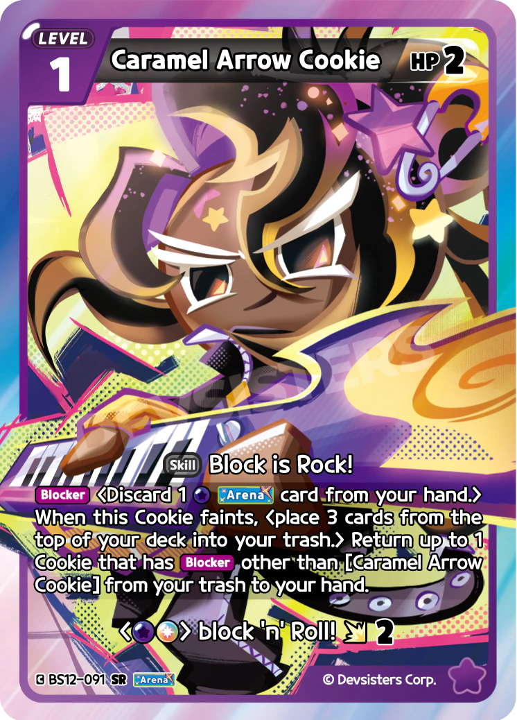 Image for Caramel Arrow Cookie (BS12-091) (BS12) - CookieRun: Braverse TCG