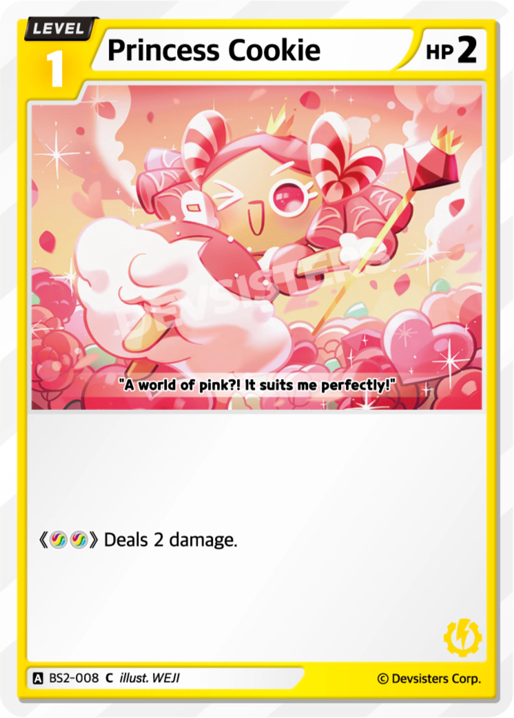 Image for Princess Cookie (BS2-008) (BS2) - CookieRun: Braverse TCG
