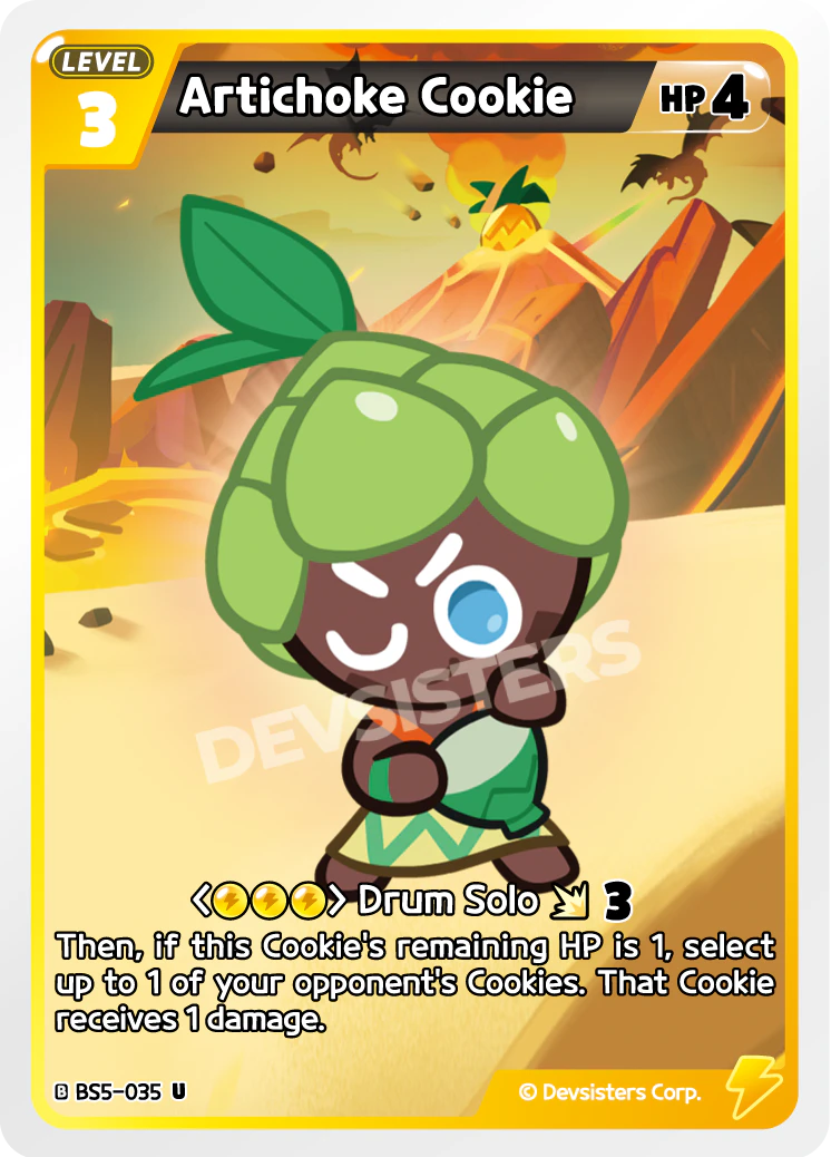 Image for Artichoke Cookie (BS5-035) (BS5) - CookieRun: Braverse TCG