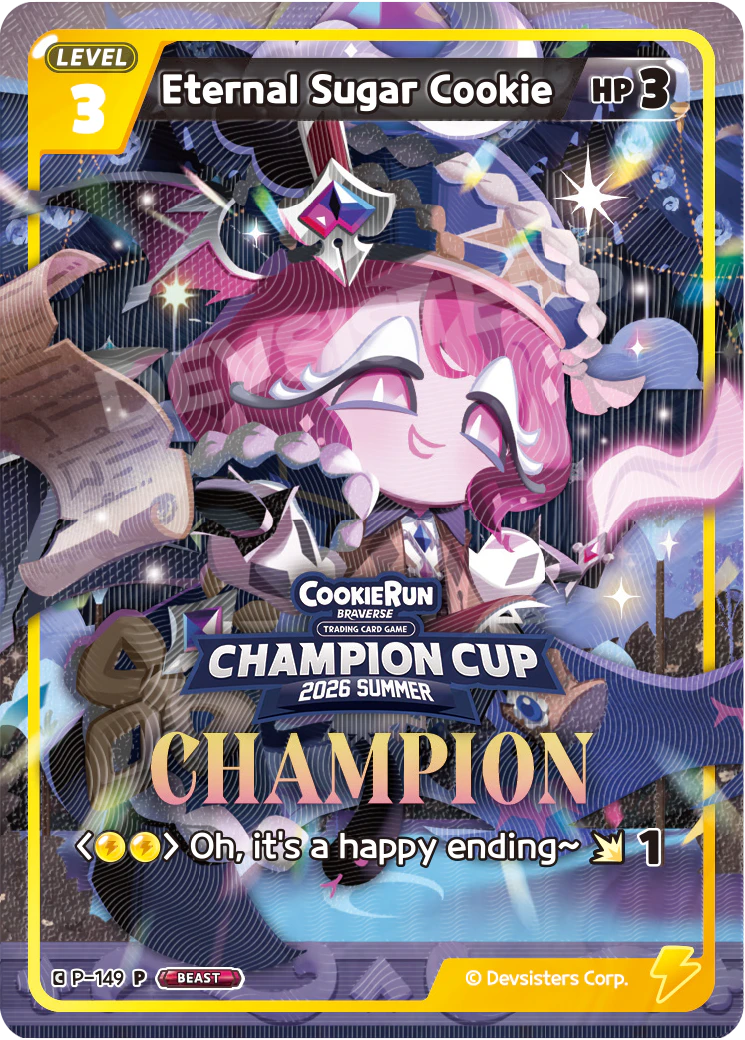 Image for Eternal Sugar Cookie (P-149) (P) - CookieRun: Braverse TCG
